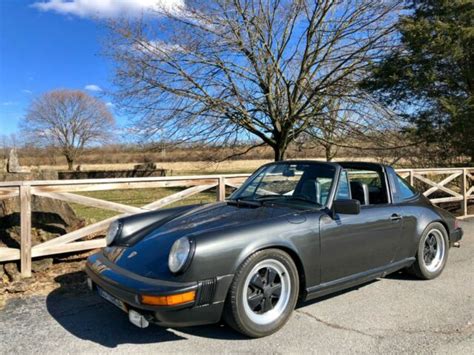 1981 Porsche 911 SC Targa - black metallic for sale - Porsche 911 Targa ...