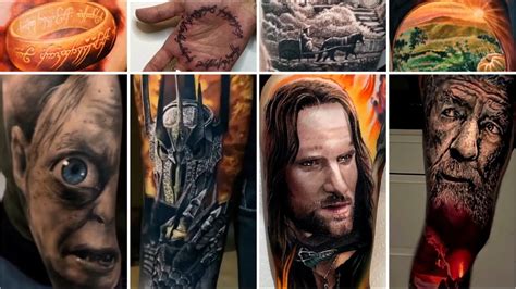 Lord Of The Rings Cast Tattoo Tattoo Lord Rings Tattoos Sleeve Men Designs Ring Lotr Witch King ...