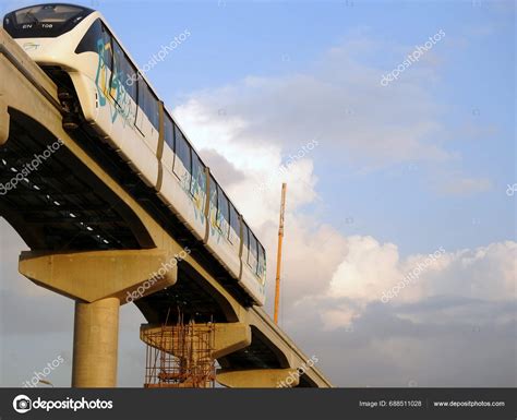 Cairo Egypt November 2023 Egypt Monorail Its Track Front One – Stock Editorial Photo © Tamer ...