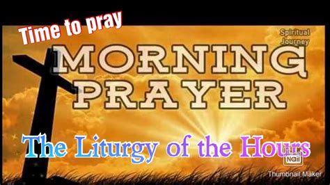 divine office morning prayer for today - CHURCHGISTS.COM