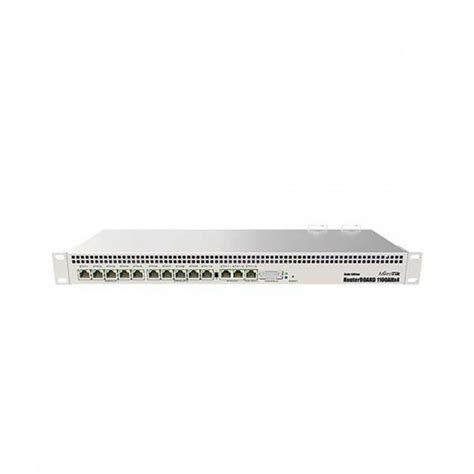 MikroTik RB1100AHx4 Powerful 1U rackmount router with 13x Gigabit