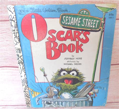 Vintage Oscar the Grouch/Book/Sesame Street/Oscar's | Etsy | Little golden books, Oscar the ...