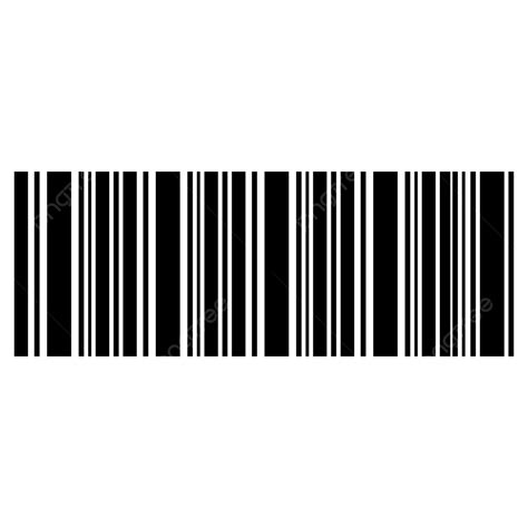 Barcode Clipart Transparent Background, One Dimensional Barcode, One ...