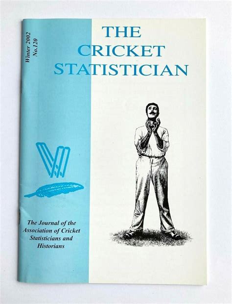 The Cricket Statistician Journal of the ACS 1987-2005 - Buy 1 or More | eBay