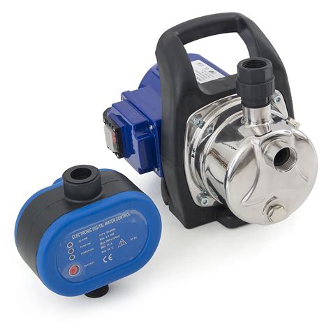 Combo 1.5 HP 1200W Jet Shallow Water Well Booster Pump w/ Pressure ...