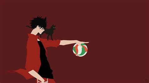 Haikyuu!! - Tetsurou Kuroo Minimalist Wallpaper