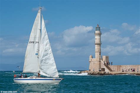 The lighthouse of Chania