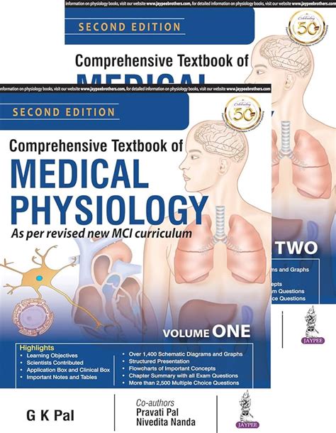 Comprehensive Textbook Of MEDICAL PHYSIOLOGY 3rd Edition, 42% OFF