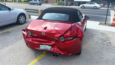 First 2016 Miata Crash: Owner Gets Rear-Ended by F-150, Mazda Replaces His Car - autoevolution