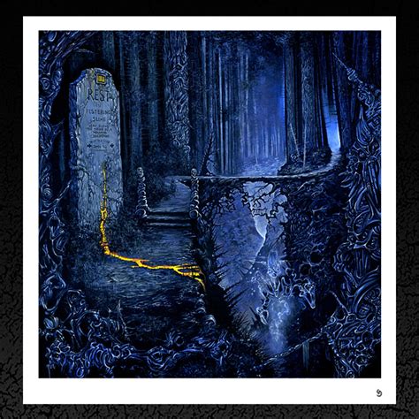 Dan Seagrave"Entombed. (Left Hand Path) Album Cover" Print - Dan Seagrave