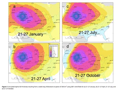 Yellowstone Eruption Zone Map - Channa Antonetta