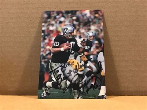 PETE BANASZAK Authentic Hand Signed Autograph 4x6 Photo - OAKLAND RAIDERS | eBay