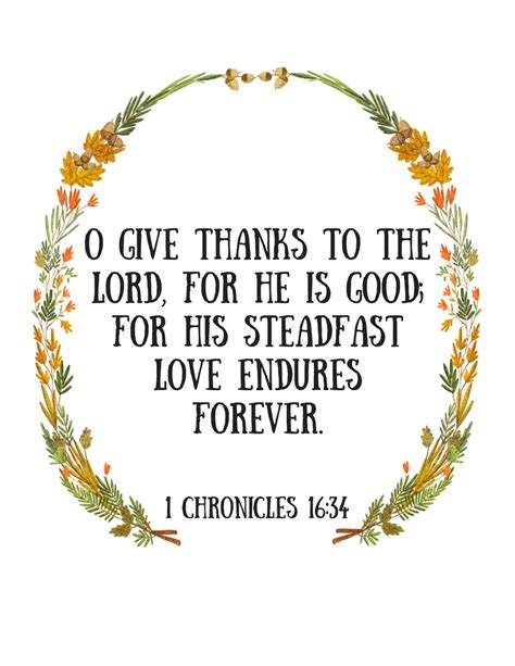 Thanksgiving Bible Verse Clipart