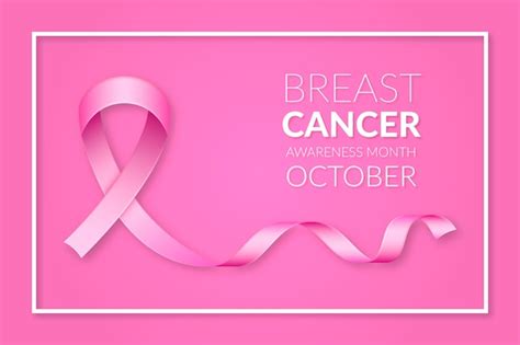 Premium Vector | Breast cancer awareness month banner design