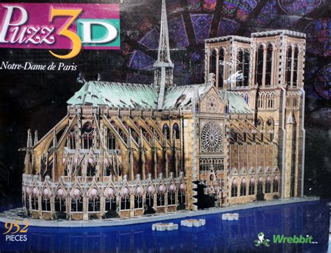 - Puzz 3d 952 pieces Jigsaw Puzzle Notre Dame de Paris Cathedral | 3d ...