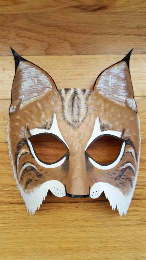 Bobcat Mask Lynx Mask | Etsy