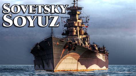 World of Warships: Sovetsky Soyuz - T9 Soviet Battleship - YouTube