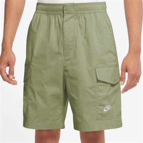 Nike Mens Sportswear Spe Woven Ul Utility Shorts In Olive/white | ModeSens