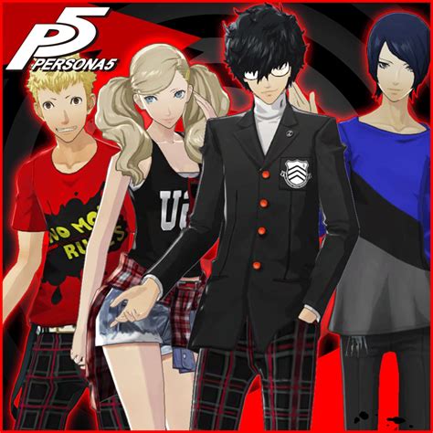 Persona 5 Regular Clothes ＆ School Uniforms Set (English Ver.)