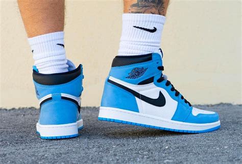 Take Another On-Foot Look at the Air Jordan 1 ‘University Blue ...