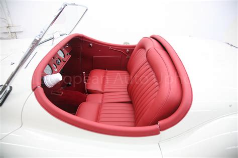 Gallery: Jaguar XK120 Red Interior – K&H European Auto Upholstery