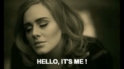 Adele - Hello on Make a GIF