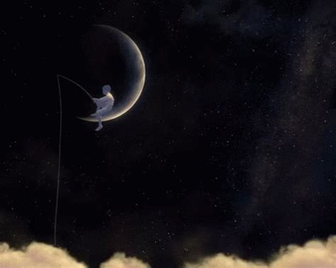 Dreamworks Logo Moon