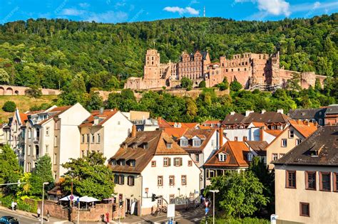 Premium Photo | Heidelberg with its castle in badenwuerttemberg germany