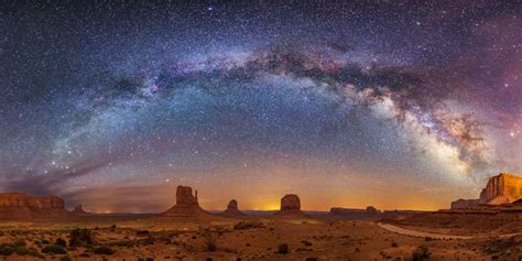 Milky Way Arching Over Monument Valley | Smithsonian Photo Contest ...