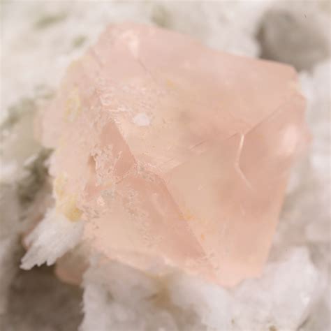 Pink Fluorite (GEM crystal) on Albite | Chumar Bakhoor, Nagar District ...