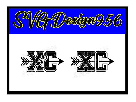 Cross Country Design, Logo, SVG, Digital Download - Etsy