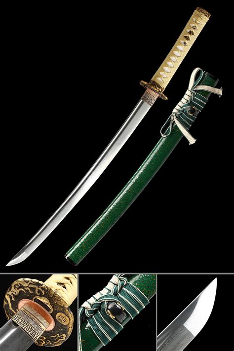 Wakizashi Sword | Handmade Japanese Wakizashi Sword With Damascus Steel ...