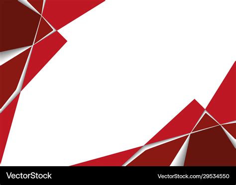 Red geometric background with layers Royalty Free Vector