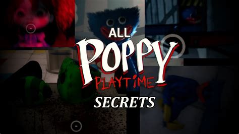 All Poppy Playtime Secrets - YouTube