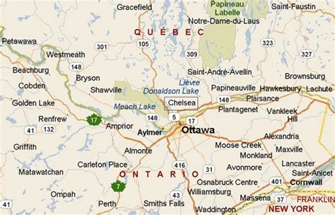 Chelsea, Quebec area map & More