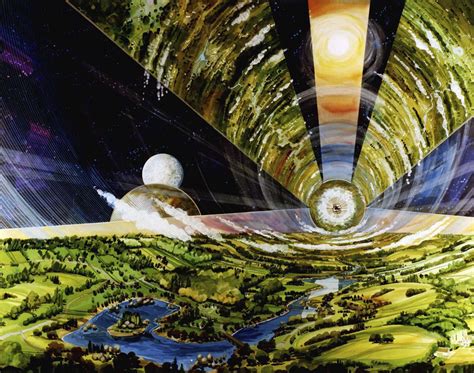 Space colonies of the future as imagined by NASA in the 1970s - Rare Historical Photos