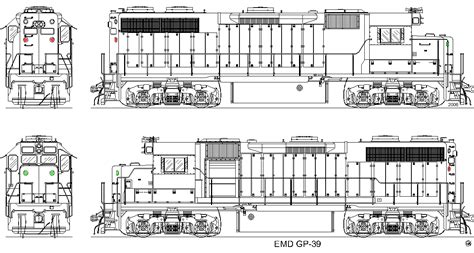 Alco Rs 3 Locomotive Blueprints - calorie