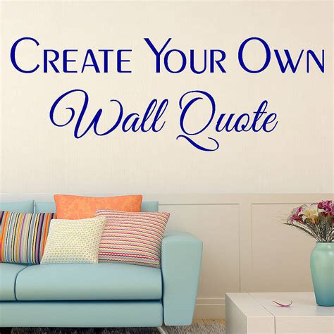 custom wall stickers by wall art quotes & designs by gemma duffy | notonthehighstreet.com