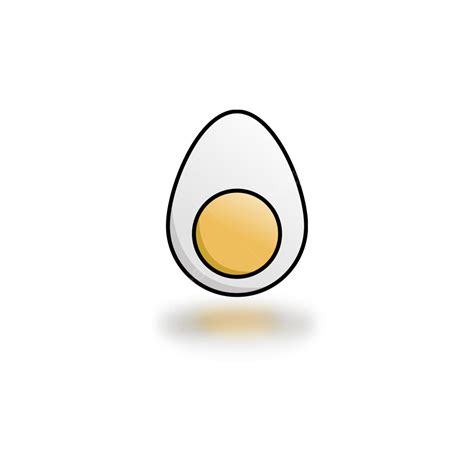 Boil Egg Vector Art PNG, 3d Boiled Egg, Egg, Boiled Egg, Food PNG Image For Free Download