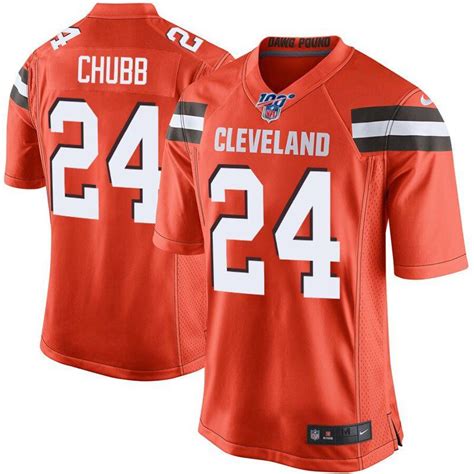 nick chubb jersey orange - Nenita Blackmon