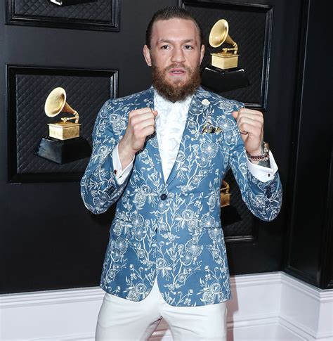 Conor McGregor arrives at the 62nd Annual GRAMMY Awards held at Staples Center on January 26 ...