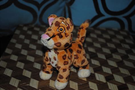 Go Diego Go Baby Jaguar Plush Ty Beanie Stuffed Animal 2007 Viacom CUTE ...