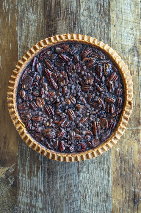 Bourbon Chocolate Chip Pecan Pie Slice | Three Brothers Bakery