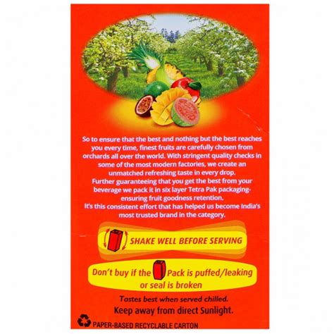 Buy Real Fruit Power Mixed Fruit Juice Rich in Vitamin C 1 L in Wholesale Price Online | B2B ...