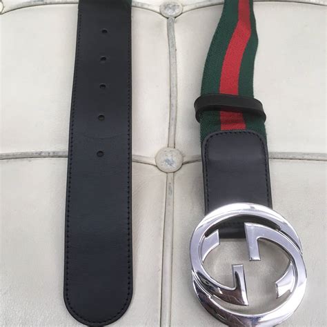 Gucci Web Stripe Belt | Grailed