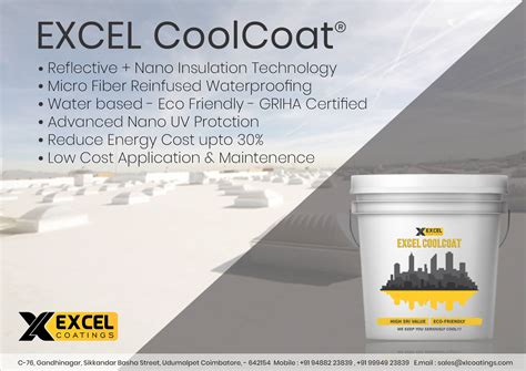 Heat reflective Roof Paint | EXCEL Coatings