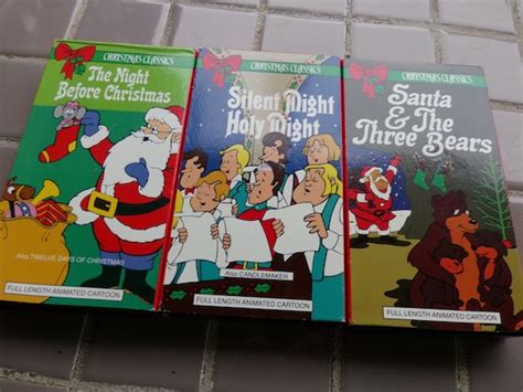 Christmas VHS Christmas Movies Kids Christmas Movies - Etsy