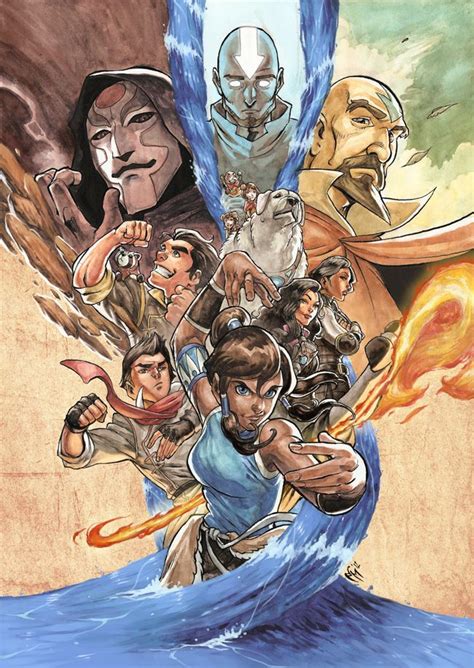 Marcel P. Massegú | Legend of korra, Avatar the last airbender art, Korra