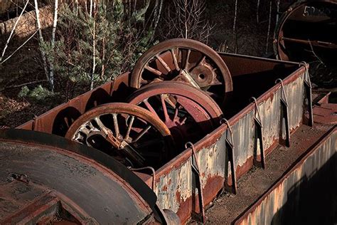 LOST LOCOMOTIVES DDRDeep inside the former DDR on a abandoned railtrack there are standing some ...