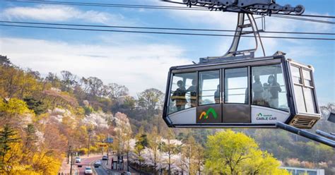 Namsan Cable Car Weekdays Roun trip Ticket in Seoul - Klook